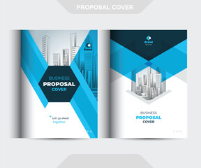 Corporate Business Proposal Catalog  Cover Design Template Concepts