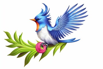 Obraz premium blue and yellow macaw