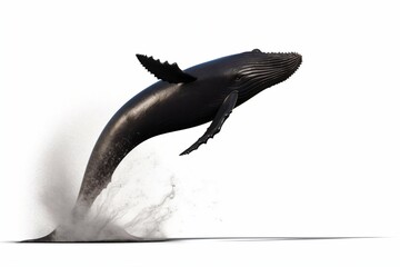 dolphin jumping in water