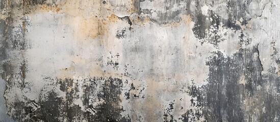 Fototapeta premium A detailed view of a mold-infested concrete wall, depicting the interaction between water, nature, and urban environment.