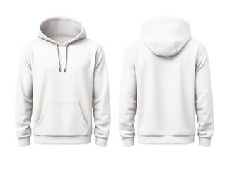 front and back view hoodie template