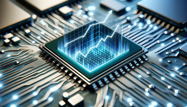 半導体関連株チャート急騰銘柄01