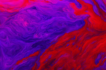 Fototapeta na wymiar Abstract background mixing of purple, blue, red paint