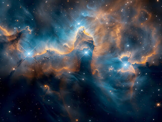 Fototapeta premium lights in the space