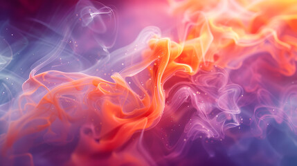 A high-speed capture of vibrant liquids in motion, creating abstract patterns that symbolize the dynamic and ever-changing nature of fluid dynamics.