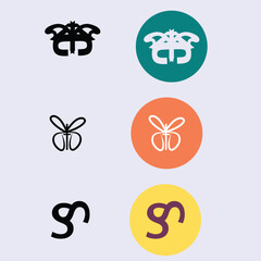 Conceptual illustration of secret insignia or identity of a militia or party