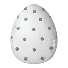 Easter egg illustration for decoration