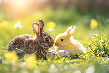 Fototapeta premium Happy Easter Bunny