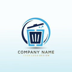 trash collection made easy logo design