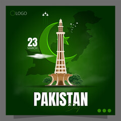 Pakistan Day, observed on March 23rd, commemorates the Lahore Resolution of 1940.