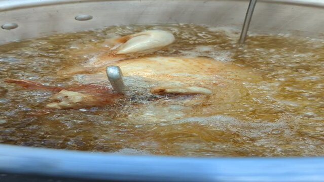 Frying a Turkey