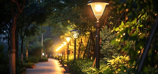 Harnessing Solar Power for Outdoor LED Street Lighting in Eco-Friendly Designs