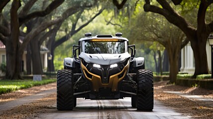 off road vehicle high tech futuristic vehicle 