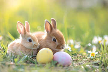 Fototapeta na wymiar Happy Easter Bunny