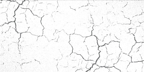 Cracked Wall. illustration