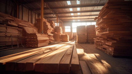 Area of Furniture and wooden sheets, Industrial wood processing.