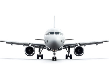 Naklejka premium Airplane isolated on white background.