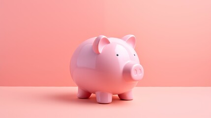 Close-up photograph of a piggy bank. Symbolising money saving and financial decisions.