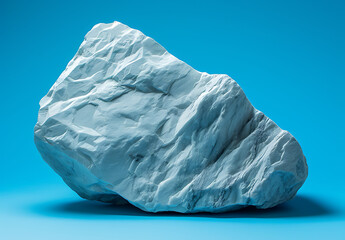 a white rock and blue texture in
