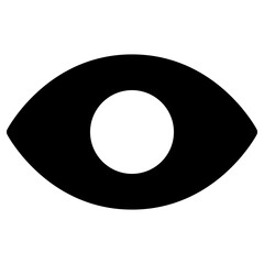 eye icon, simple vector design