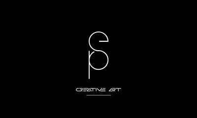 EP, PE, E, P abstract letters logo monogram