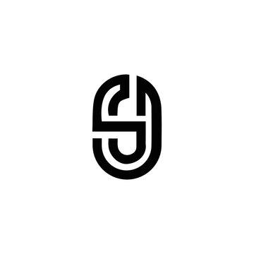 JS logo. JS set , J S design. White JS letter. JS, J S letter logo design. Initial letter JS letter logo set, linked circle uppercase monogram logo. J S letter logo vector design.	
