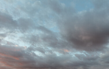 Obraz premium Colorful clouds at sunrise. Background