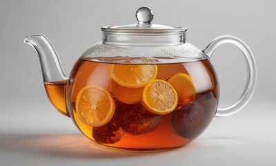 Sensual Sip: Transparent Teapot Offers a Window to Iced Tea Serenity
