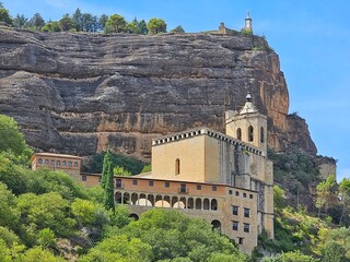 Basilica of Our Lady of La Peña in Graus, Aragon - 732624522