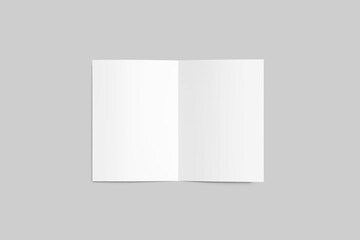 A5 Bifold Brochure Blank