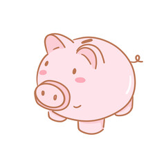 kid stuff_playground_pig saving box _vector