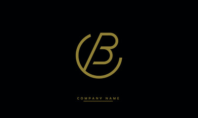 CB, BC, C, B Abstract Letters Logo Monogram