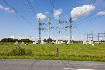 Freileitungsprovisorium beim Netzausbau, Wartung oder Instandhaltung