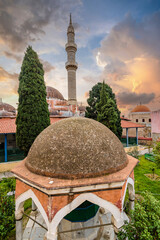 Suleiman Mosque in Rhodes Island