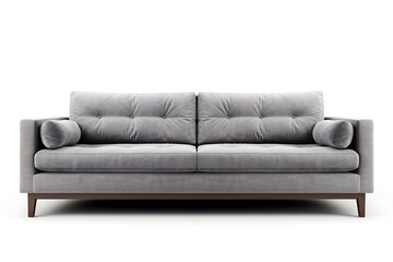 Sofa isolated on white background. Clipping path included.