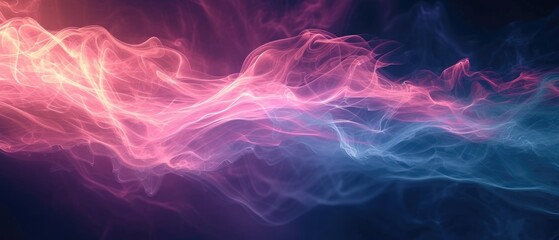 Ultrawide Abstract Energy Wave Colorful Modern Background Wallpapr