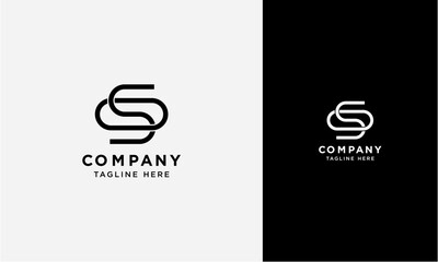 SO or OS initial logo concept monogram,logo template designed to make your logo process easy and approachable. All colors and text can be modified