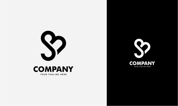 SB or BS initial logo concept monogram,logo template designed to make your logo process easy and approachable. All colors and text can be modified