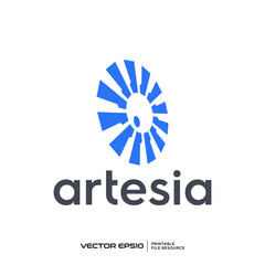 Abstract technology logo vector illustration