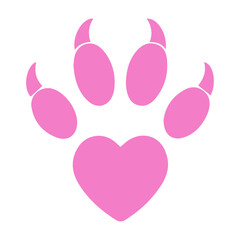 Animal paw Print Icons
