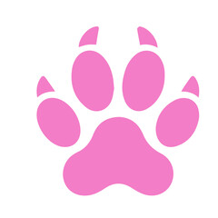 Obraz premium Animal paw Print Icons