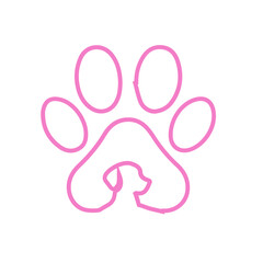 Animal paw Print Icons