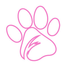 Animal paw Print Icons