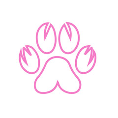 Animal paw Print Icons