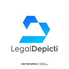 Pixel D logo vector illustration