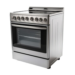 Fototapeta premium Electric stove on white or transparent background