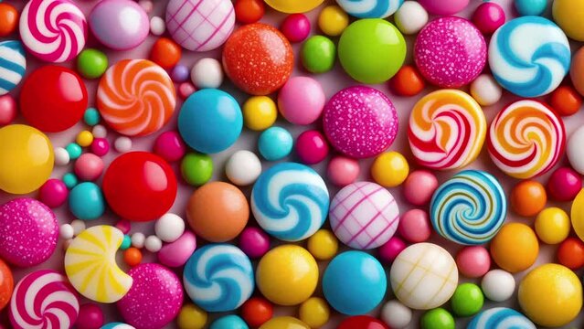 Colorful Candy Background