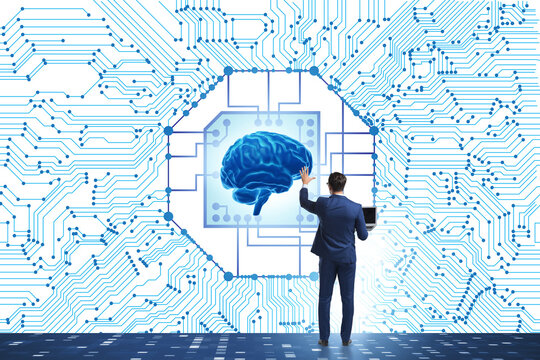 Concept of AI - artificial intelligence in action