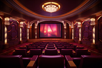 interior of a theater