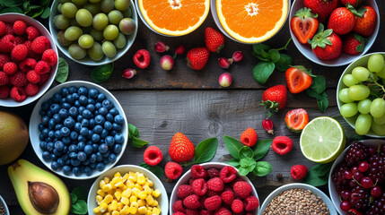 fruits and vegetables